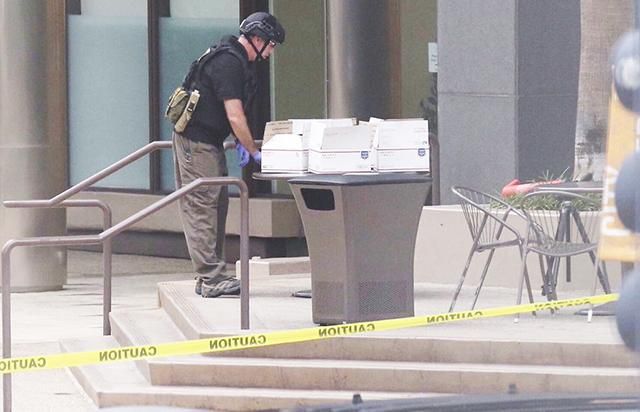 У редакції San Diego Tribune знайшли підозрілий пакет: людей евакуювали