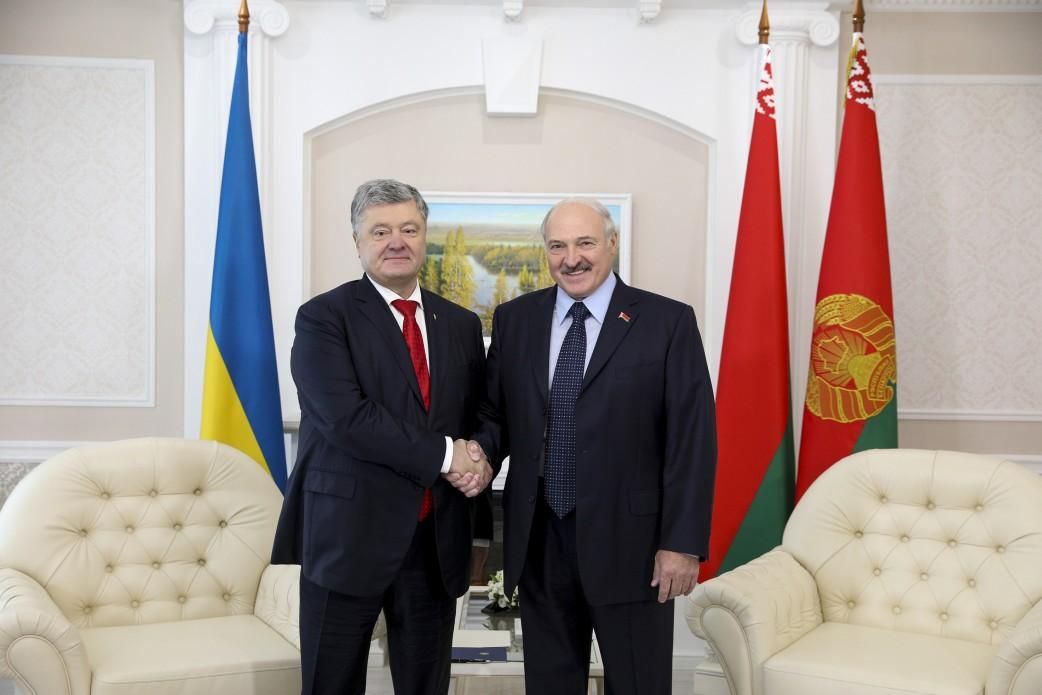 Порошенко встретился с Лукашенко: журналистов на встречу не пригласили