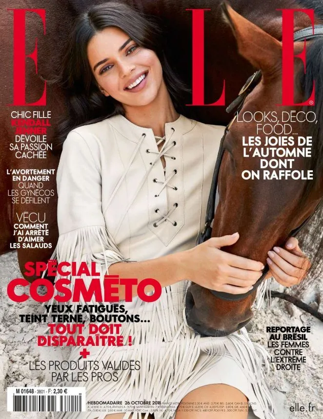 Кендалл Дженнер для Elle France