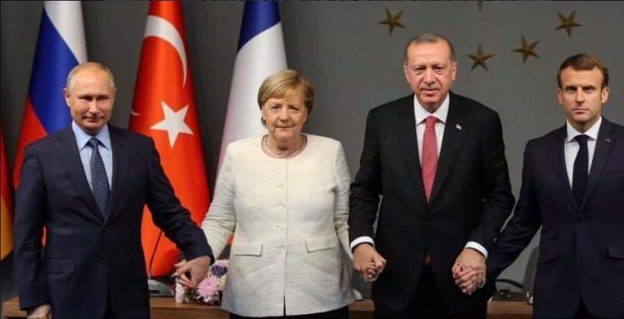 Меркель у Німеччині розкритикували за палкі рукостискання із Путіним та Ердоганом