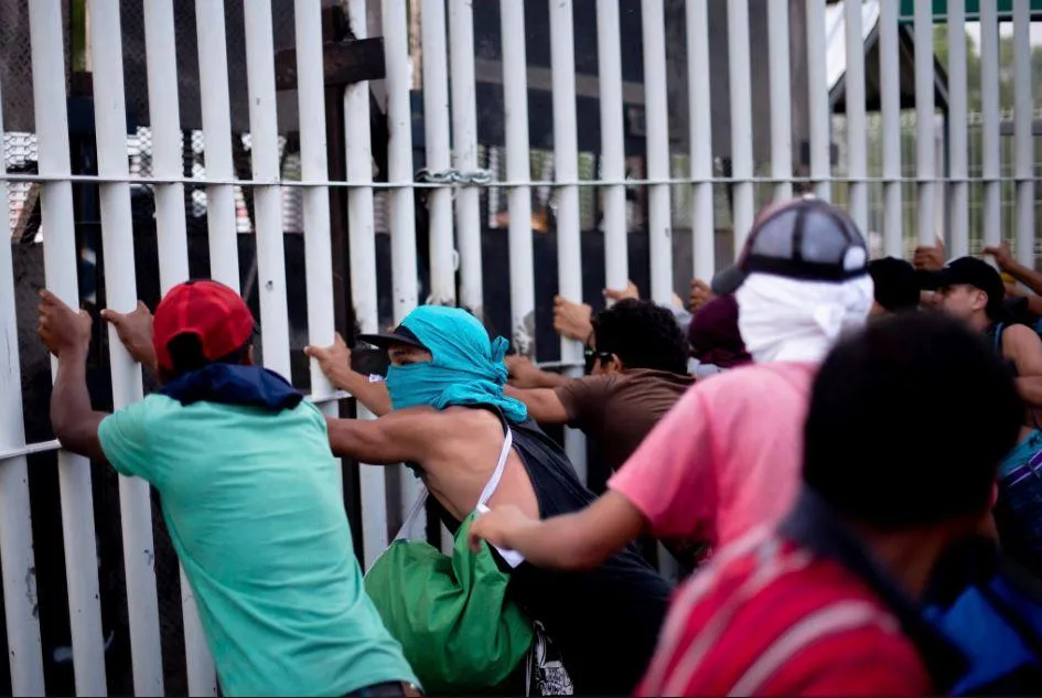 Біженці Караван Мексика