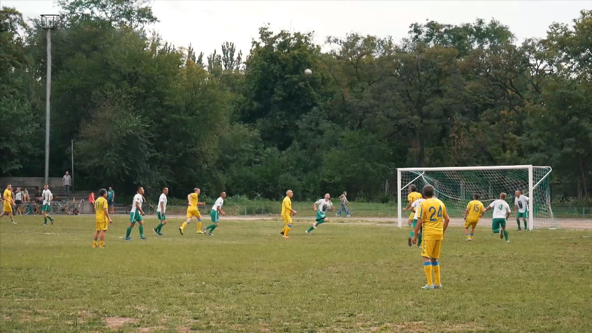 Нульовий рубіж. Як прикордонники ООС обіграли у матчі зірок футболу Нульовий рубіж. Як прикордонники ООС обіграли у матчі зірок футболу