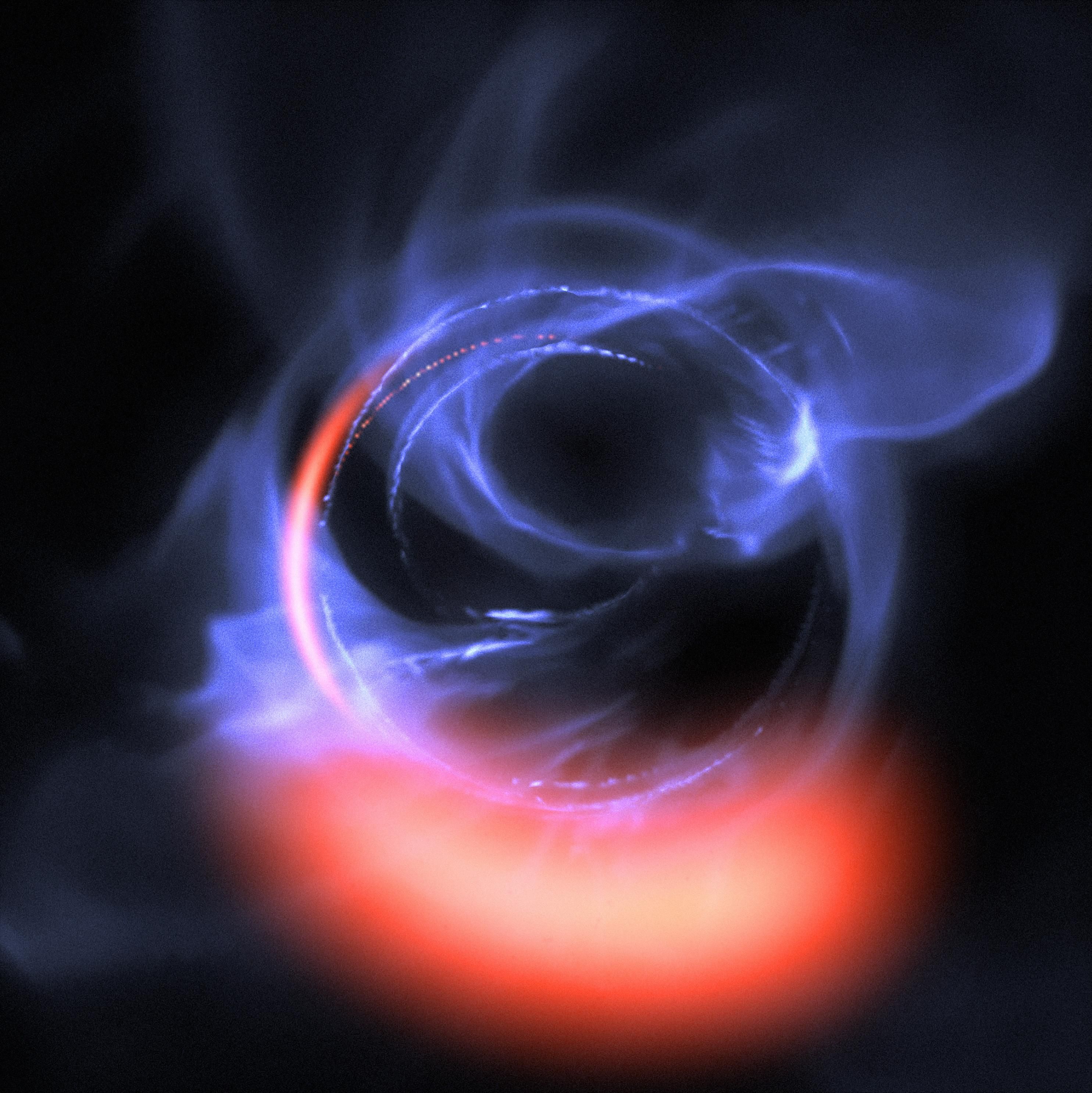 Просто сносит крышу: астрономы впервые увидели движение вещества возле черной дыры