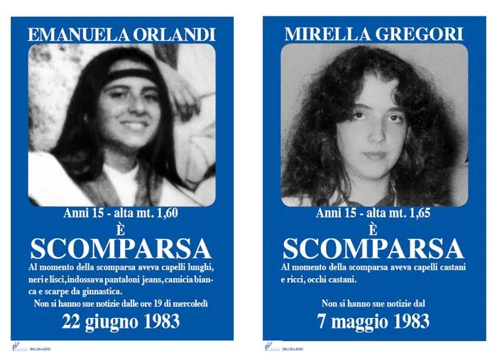 Ватикан дівчата зникли 35 років