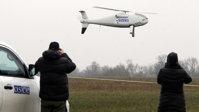 Бойовики вкотре обстріляли безпілотник СММ ОБСЄ 