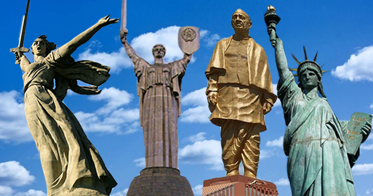 В Индии – самая большая, в Украине – неоднозначная: что вы знаете о статуях-символах в мире