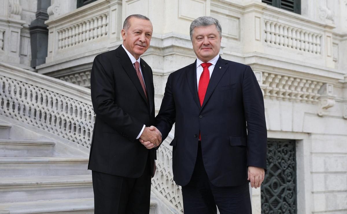 Порошенко встретился с Эрдоганом в Турции: известно, о чем говорили
