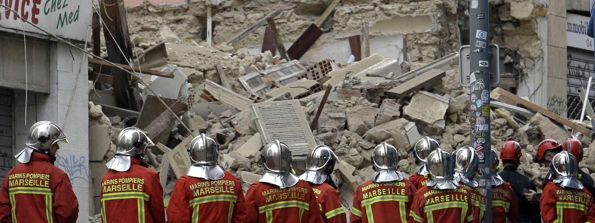 Во Франции обрушилось два дома: девять человек пропали без вести