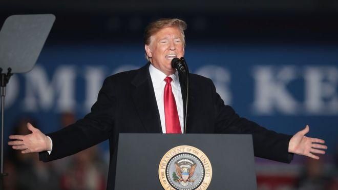 "Грандіозний успіх": Трамп прокоментував попередні результати виборів у Конгресі "Грандіозний успіх": Трамп прокоментував попередні результати виборів у Конгресі