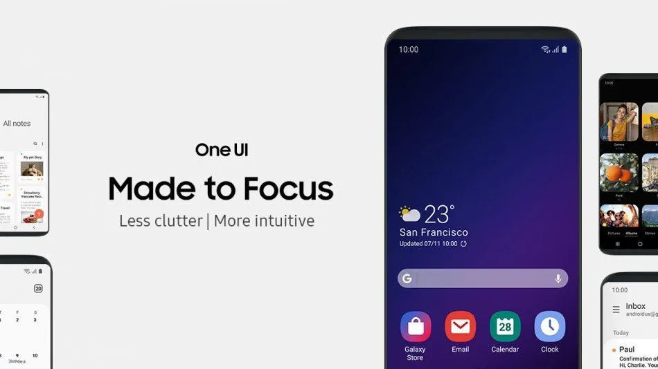 Samsung представила нову фірмову оболонку One UI Samsung представила нову фірмову оболонку One UI