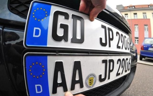 Штрафы за ввоз авто на еврономерах в Украине: когда заработает закон