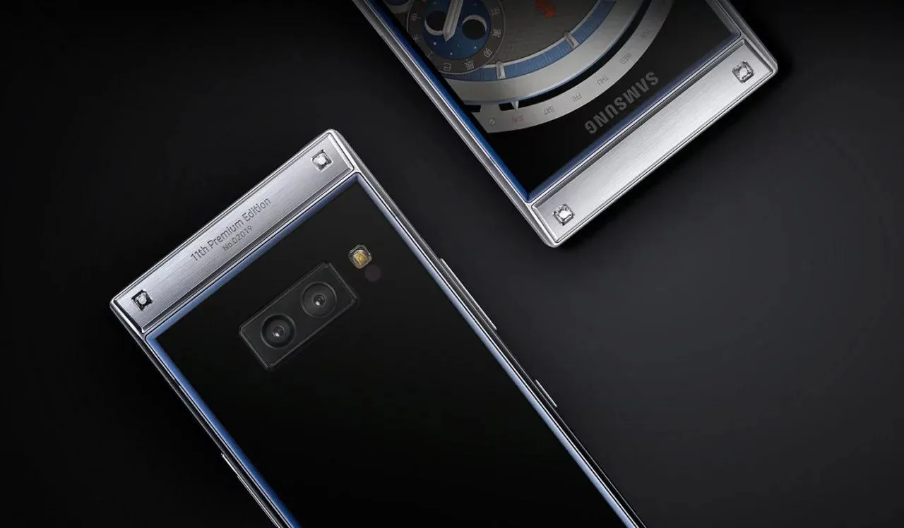 Samsung, W2019, розкладушка, жабка, смартфон, телефон