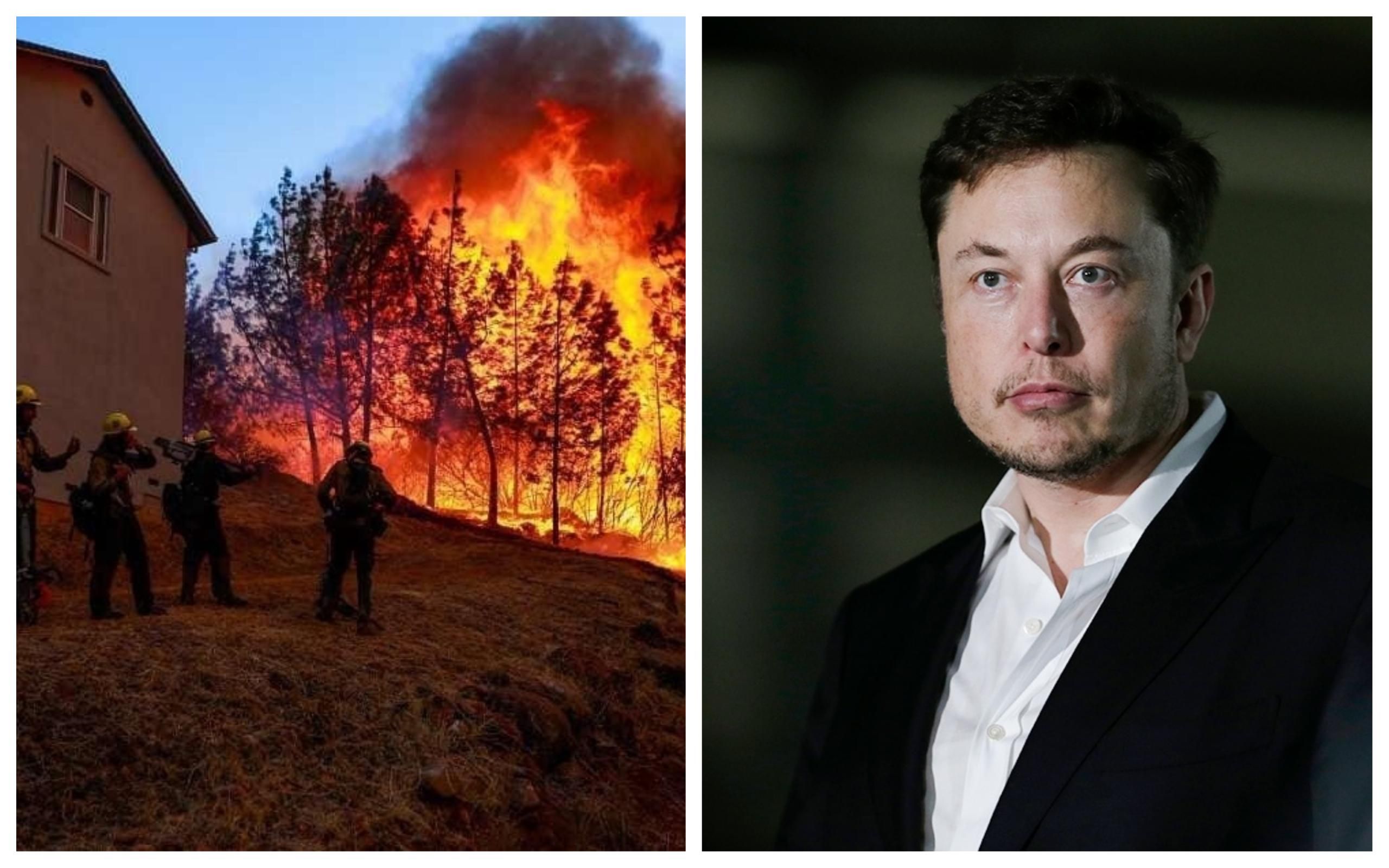 Страшна пожежа в Каліфорнії: Ілон Маск пропонує допомогу Страшна пожежа в Каліфорнії: Ілон Маск пропонує допомогу