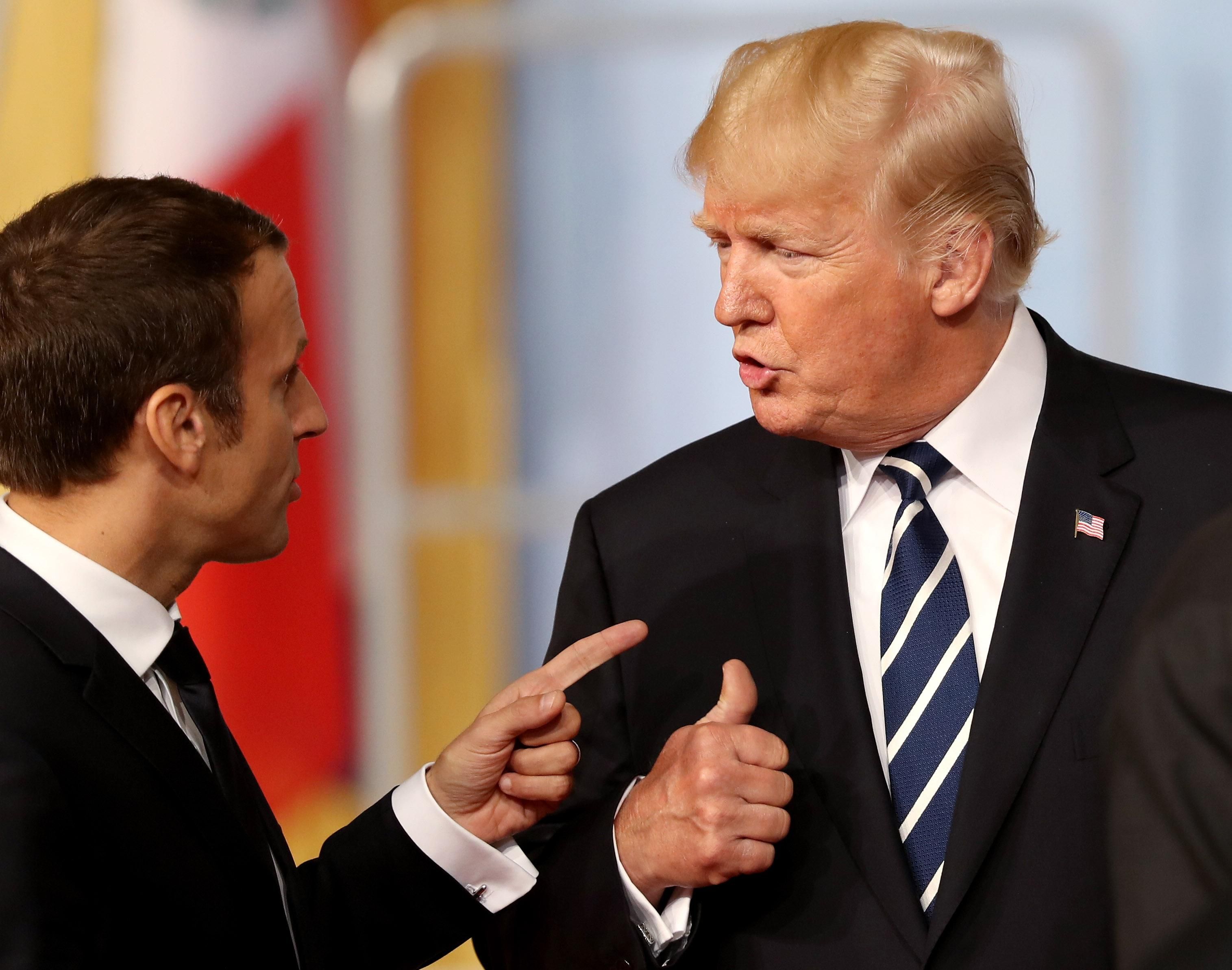 Несправедливо, чтобы безопасность Европы обеспечивали США: Макрон ответил Трампу