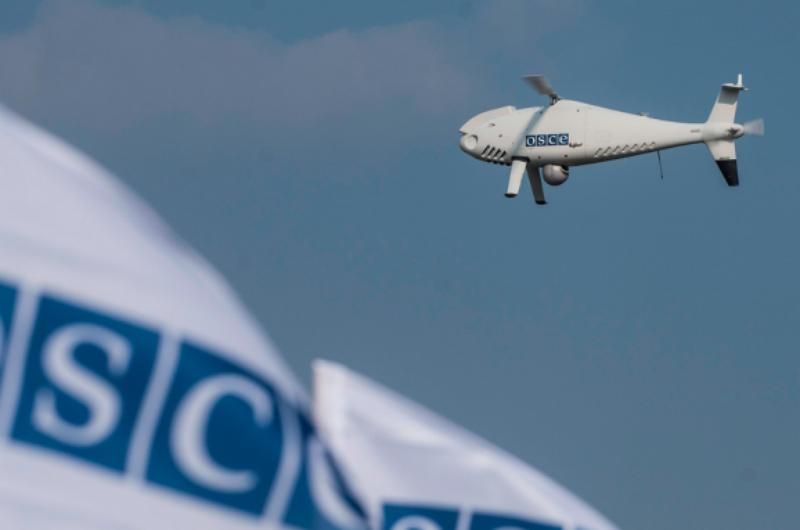 Охота на беспилотники ОБСЕ: российские наемники пытались уничтожить летательный аппарат миссии