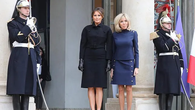 Меланія Трамп у Франції Меланія Трамп у Франції