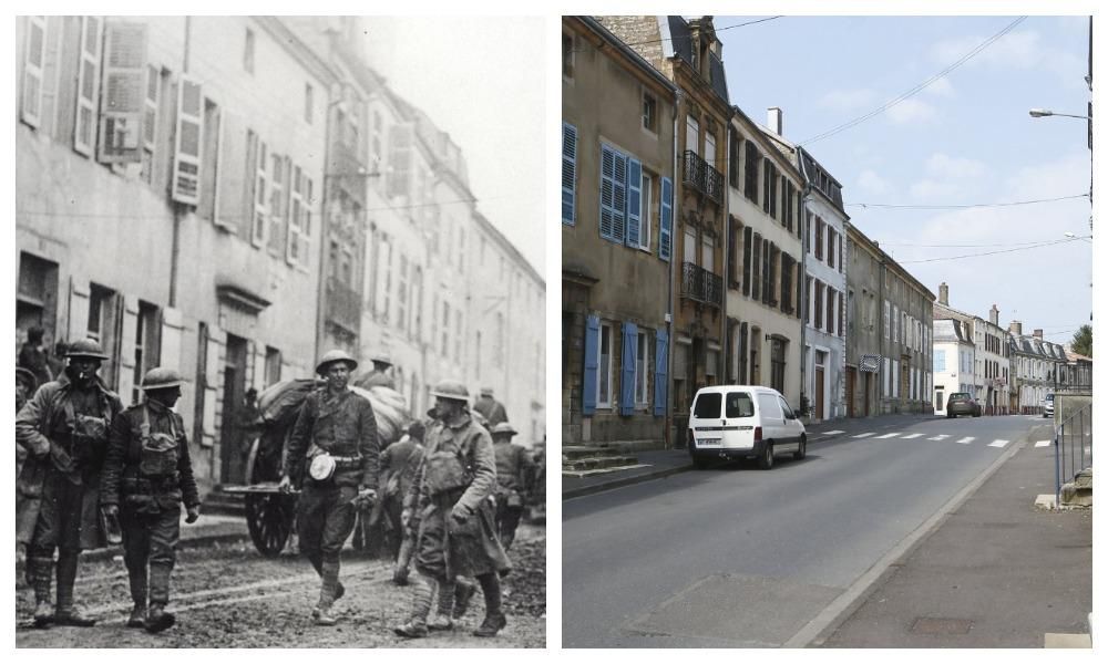 Первая мировая война когда-то и сейчас: фотосравнение