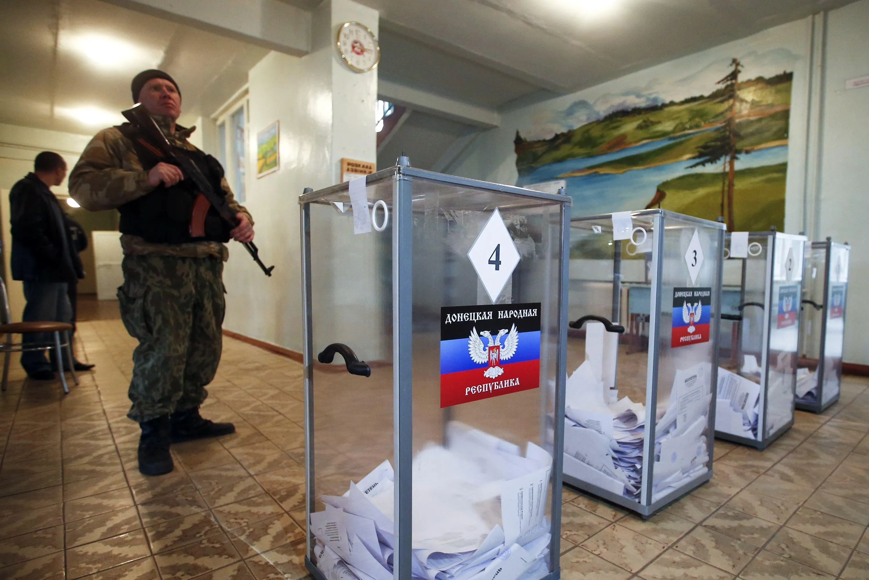 Псевдовибори на окупованих територіях Псевдовибори на окупованих територіях