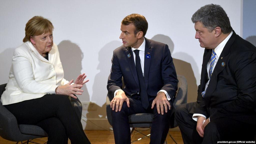 У Меркель и Макрона прокомментировали псевдовыборы в ОРДЛО У Меркель и Макрона прокомментировали псевдовыборы в ОРДЛО