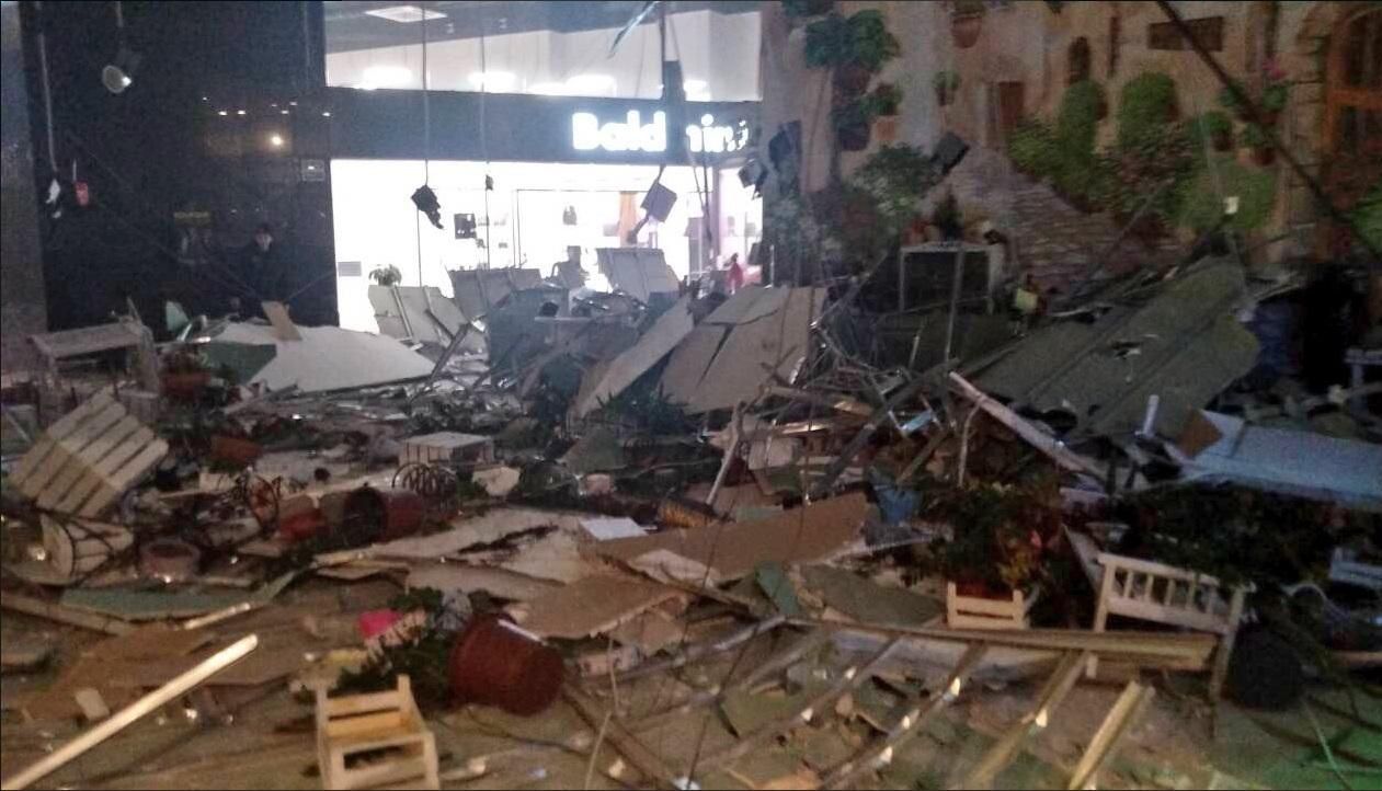 У торговому центрі в Мінську обвалилася стеля, є постраждала: фото