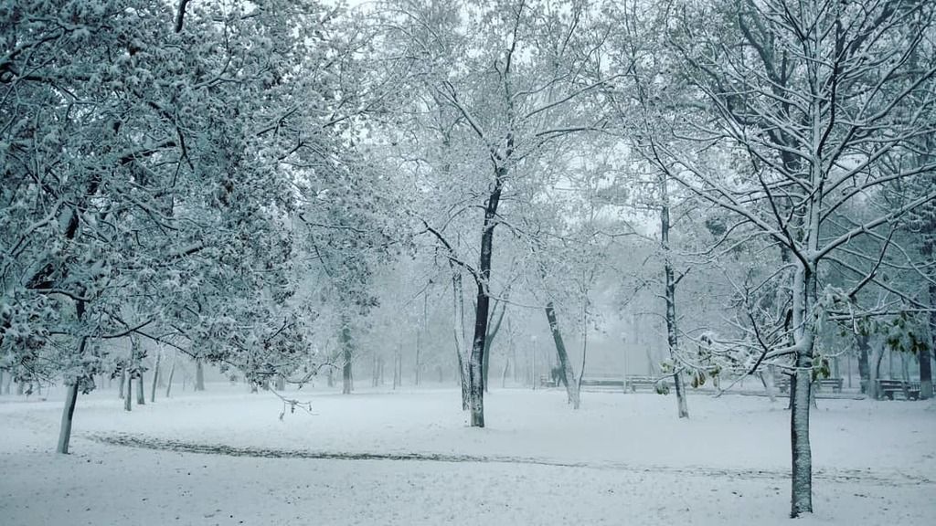 Снег в Крыму 13 ноября 2018: фото и видео снега в Бахчисарай