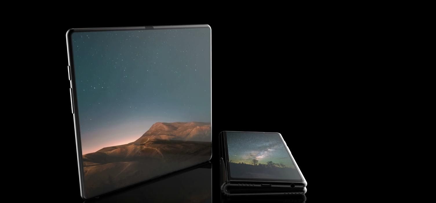 Гибкий смартфон Samsung Galaxy F показали на видео Гибкий смартфон Samsung Galaxy F показали на видео