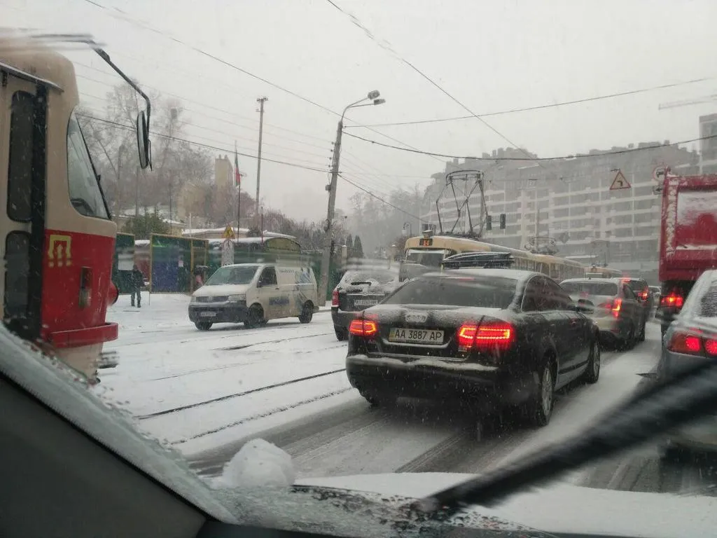 Київ Сніг ДТП Київ Сніг ДТП