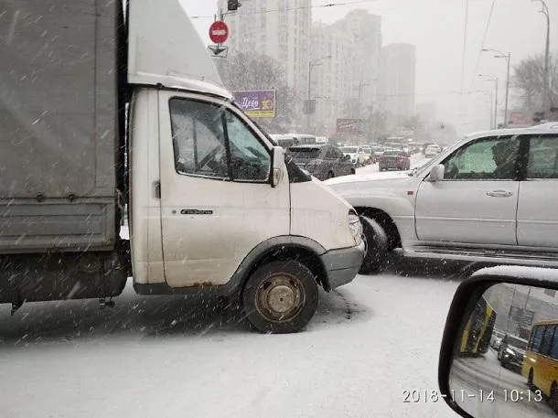 Київ Сніг ДТП Київ Сніг ДТП