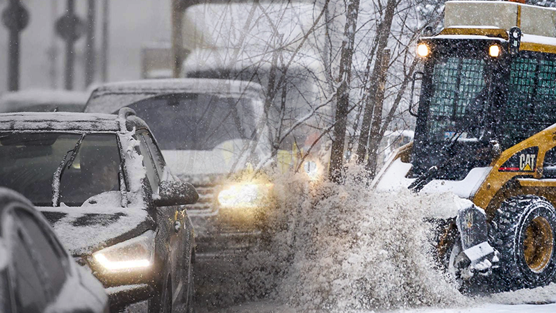 Пробки и ДТП Киев: первый снег в Киеве - состояние дорог сейчас