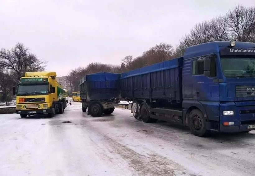 Аварія ДТП вантажівка бензовоз