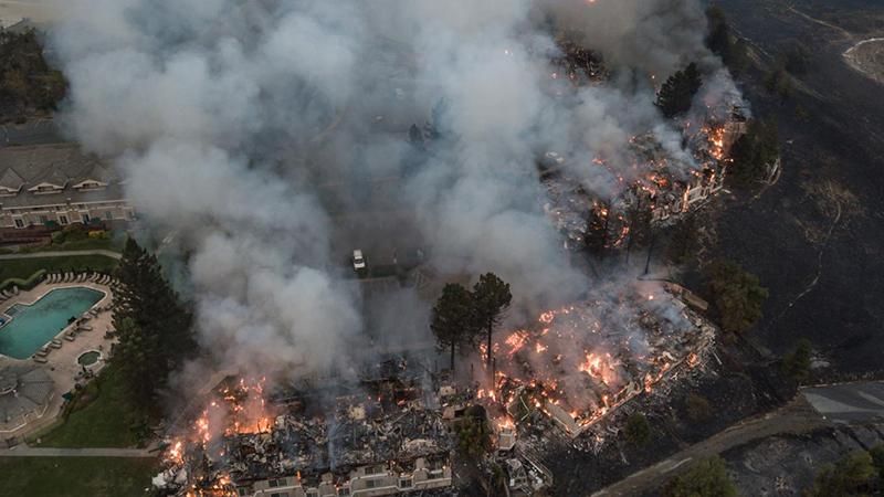 Пожежа у Каліфорнії: відома кількість зниклих людей