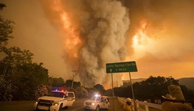 пожежа у каліфорнії пожежа у каліфорнії