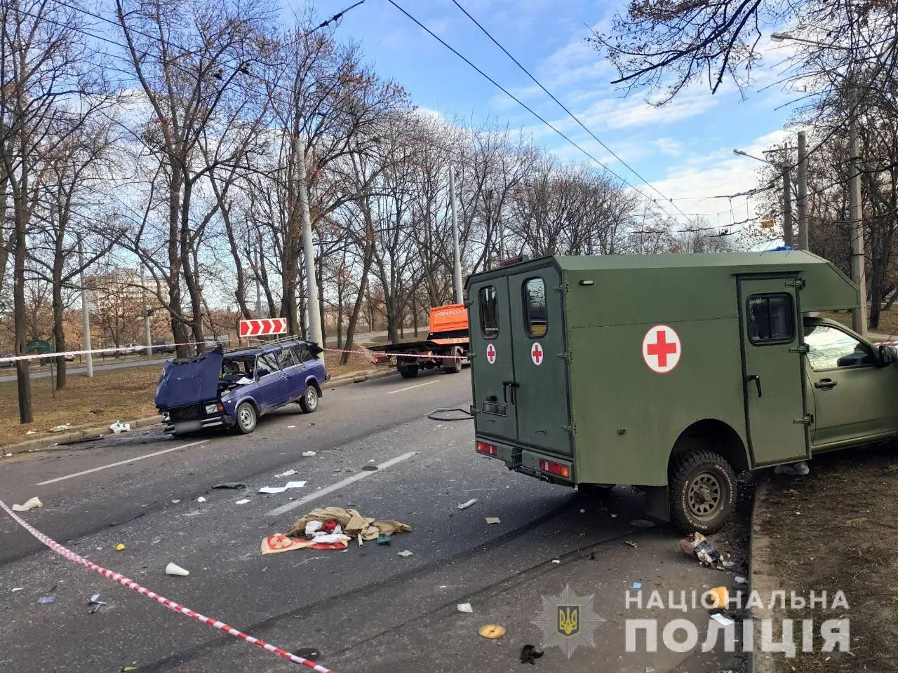 Харків ДТП аварія військова "швидка" поліція