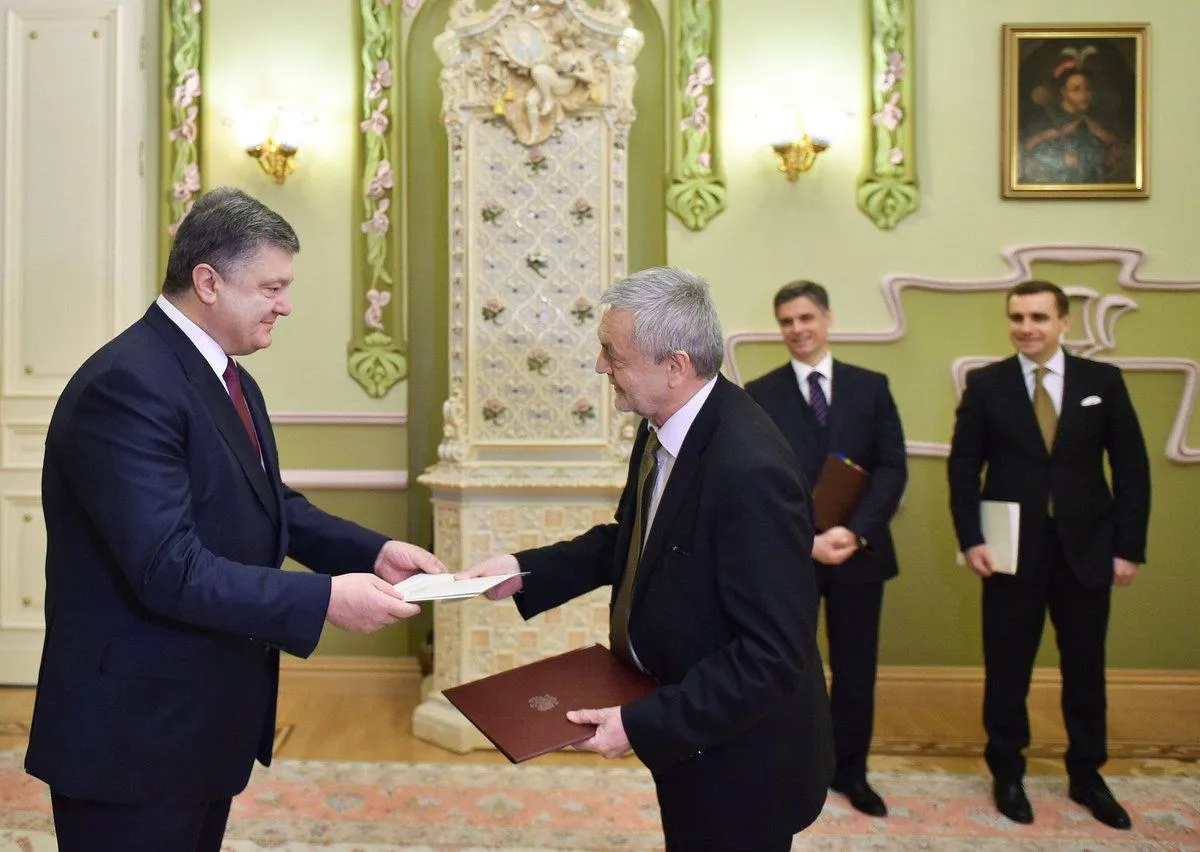 Петро Порошенко та Ян Пєкло Петро Порошенко та Ян Пєкло