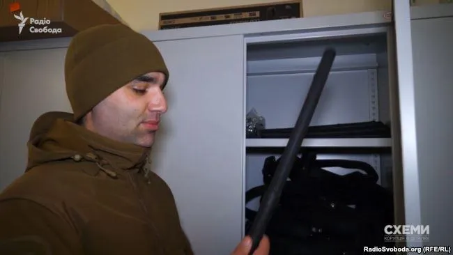 Заступник директора «Муніципальної охорони» та член «Муніципальної варти» Антон Колумбет Заступник директора «Муніципальної охорони» та член «Муніципальної варти» Антон Колумбет