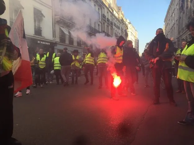 протести франція париж поліція