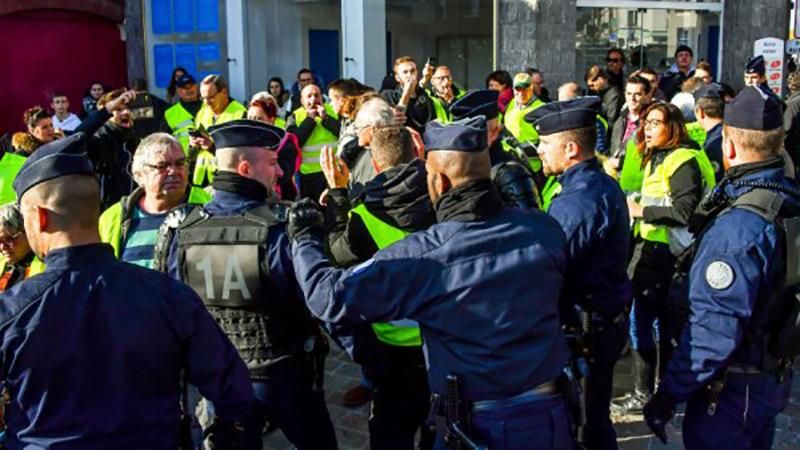 Протесты водителей во Франции: новые детали, фото и видео
