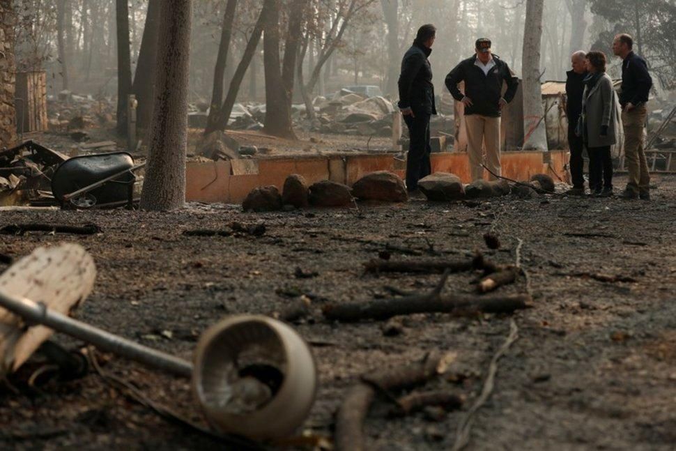Пожар в Калифорнии 2018: число жертв и пропавших безвести 