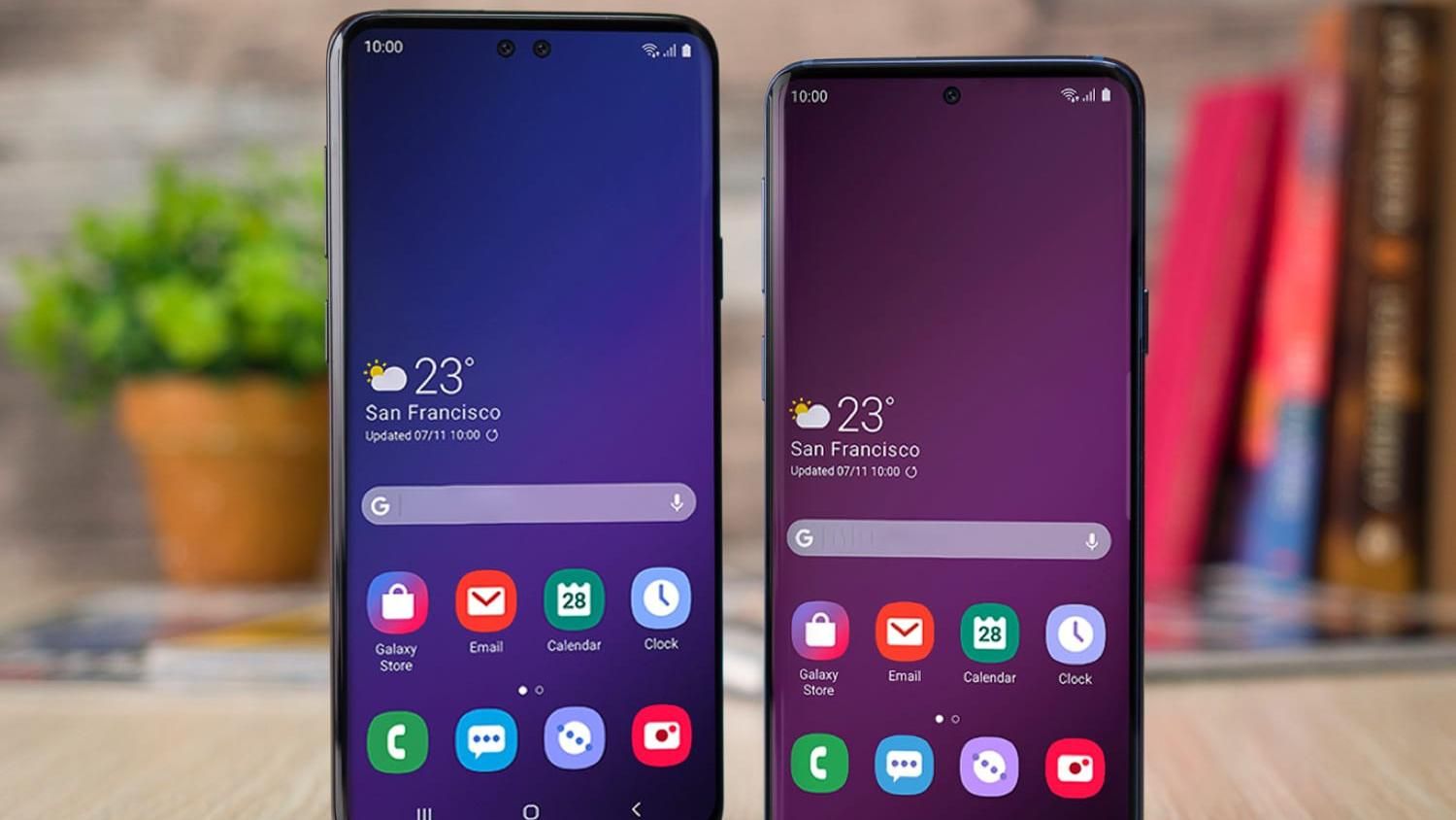 Фото дня: смартфон Samsung Galaxy S10 с инновационным дисплеем