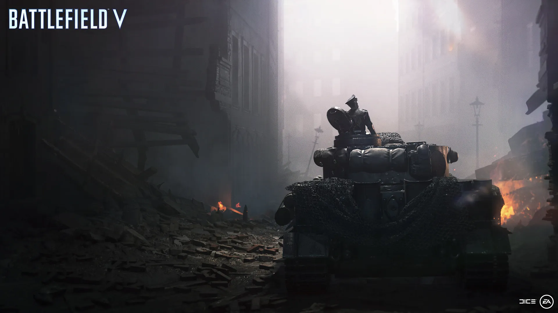 Скріншот з гри Battlefield V