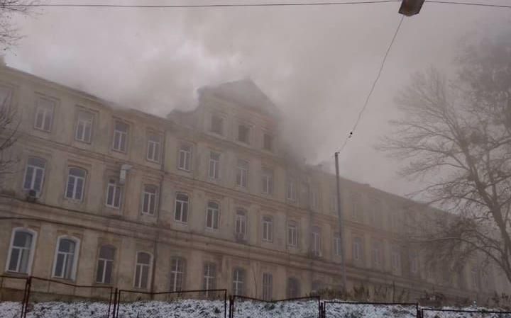 Пожар в областной больнице Львова: в полиции сделали заявление