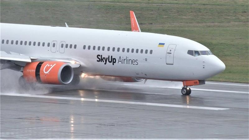 Лоукостер SkyUp запустить рейси  за 500 гривень в межах України