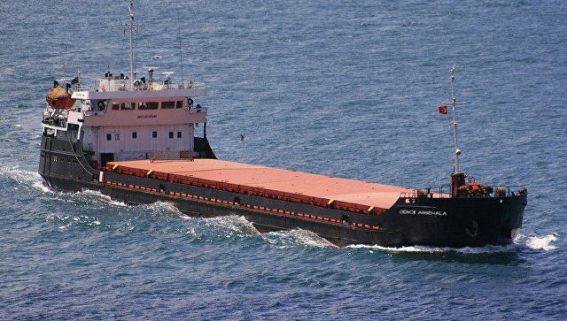 В море возле Крыма затонуло российское судно В море возле Крыма затонуло российское судно