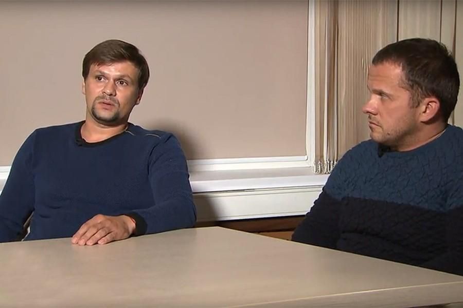 Отравление Скрипалей: полиция показала видео с "Петровым" и Бошировим "в Солсбери