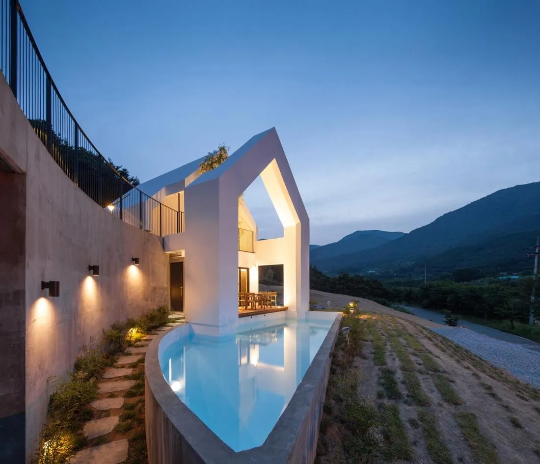 Будинок дерево Південна Корея Будинок дерево Південна Корея