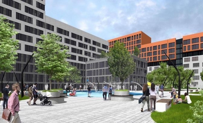 На месте заброшенного завода во Львове появится жилая высотка На месте заброшенного завода во Львове появится жилая высотка