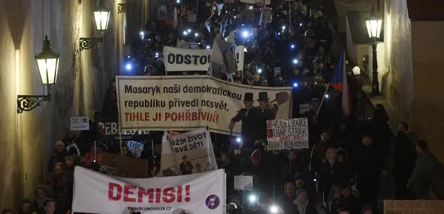 Чехія Протести Бабіш