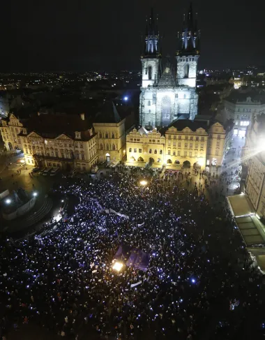 Чехія Протести Бабіш