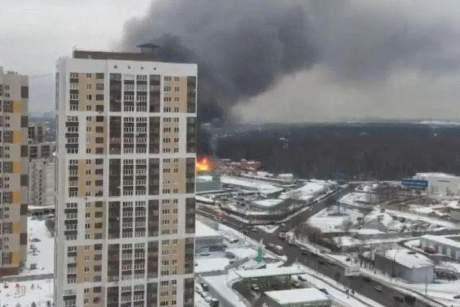 Москва горить ринок Москва горить ринок