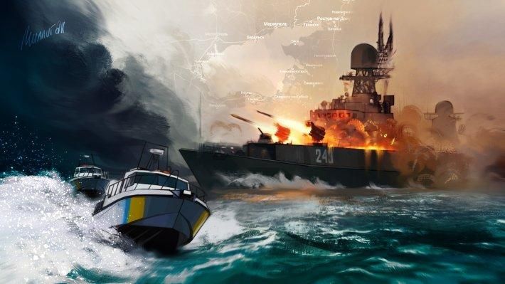 Обстріл Росією кораблів ВМС ЗСУ у Азові: ФСБ опублікувала відео допиту українських моряків 